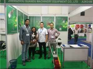 India visited Zhengzhou Bluechain Industry Co.,LTD for Rice transplanter
